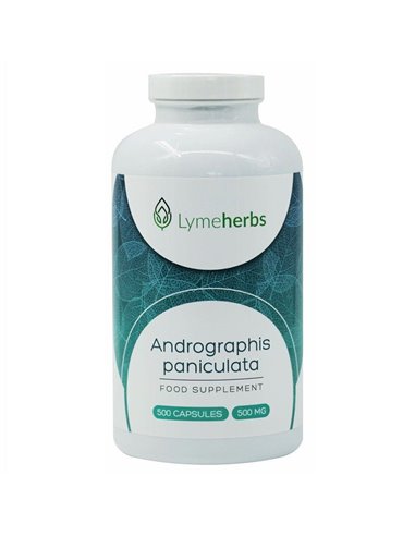 Andrographis paniculata 500 mg, 500 cápsulas
