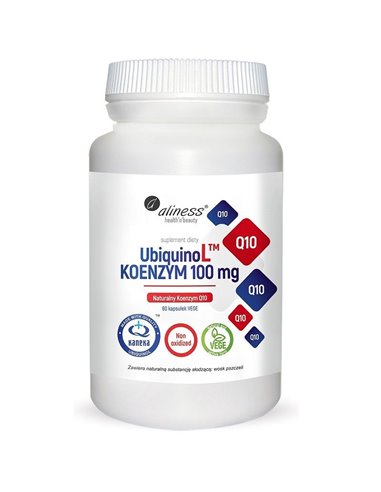 UbiquinoL KANEKA Natural KOENZYM 100 mg, 60 cápsulas