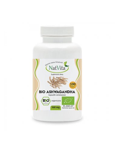 Withania somnifera (ashwagandha), Bio 360 mg, 100 cápsulas