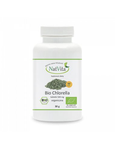 Chlorella BIO 140 pastillas, 500mg