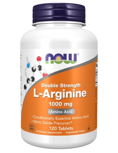 L-arginina 1000 mg, 120 comprimidos